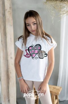 Dievčenské tričko love VOGA GIRL