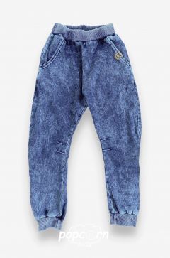 Chlapčenské teplákové nohavice blue MIMI