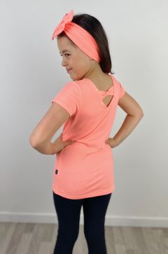 Dievčenské oranžové tričko By MIMI