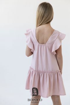 Dievčenské ružové šaty All for kids
