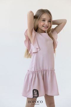 Dievčenské ružové šaty All for kids