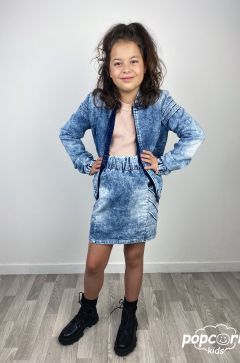 Dievčenská riflová sukňa KIZ