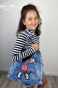 Dievčenská riflová kabelka MICKEY Malami