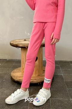 Dievčenské nohavice pink KIZ
