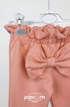 Dievčenské nohavice marhuľkové Za&Pa