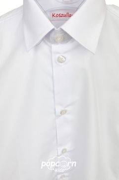 Chlapčenská biela košeľa elegant