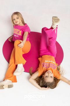 Dievčenský croptop orange All for kids
