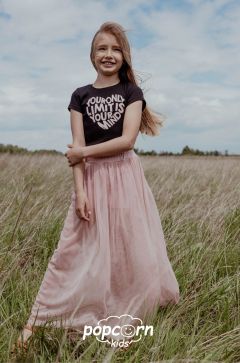 Dievčenská tylová sukňa pink All for kids