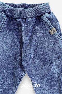 Chlapčenské teplákové nohavice blue MIMI