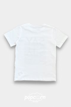 Chlapčenské tričko YES white MIMI
