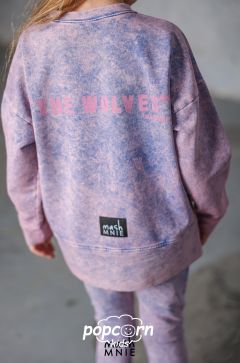 Dievčenský pulóver vintage pink Mash Mnie