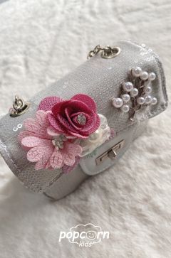 Dievčenská kabelka glitter elegant