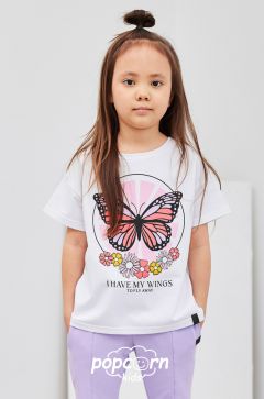 Dievčenské tričko BUTTERFLY All for kids