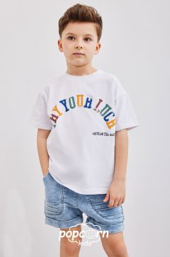 Chlapčenské tričko LUCK white All for kids