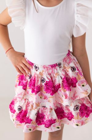 Dievčenská kvetovaná sukňa Lily Grey
