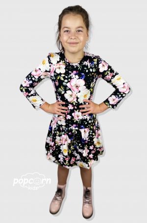 Dievčenské kvetované šaty By MIMI