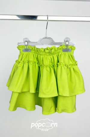 Dievčenská NEON green sukňa Za&Pa