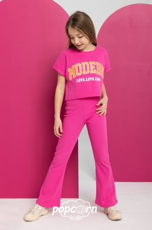 Dievčenské zvonáče pink All for kids
