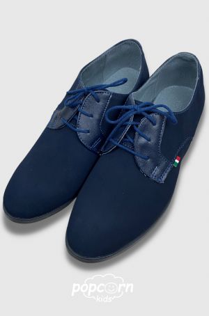 Chlapčenské elegantné topánky blue