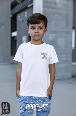 Chlapčenské tričko SKATE white All for kids