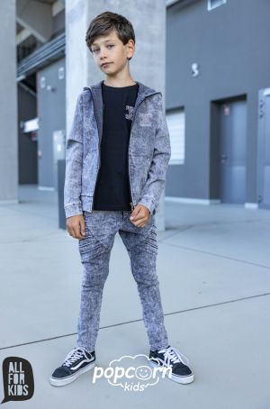 Chlapčenské rifľové nohavice grey All for kids
