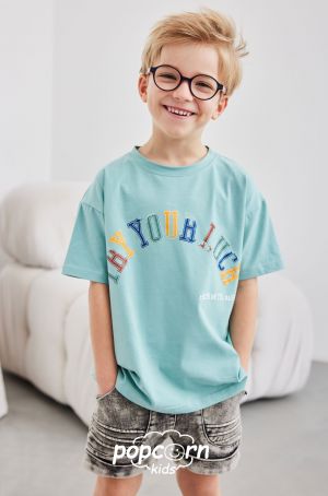 Chlapčenské tričko LUCK aqua All for kids