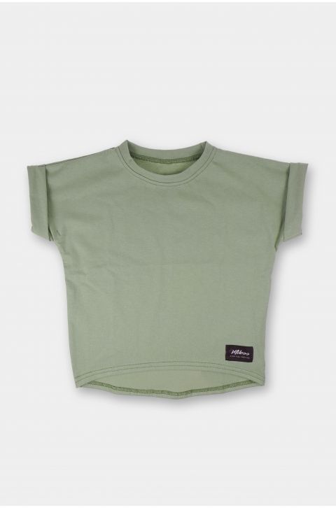 Chlapčenské zelené tričko Mikoo