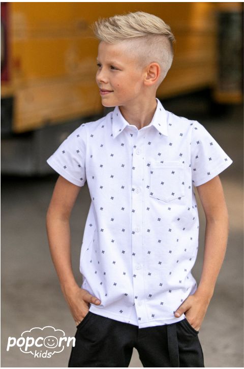 Chlapčenská vzorovaná košeľa All for kids