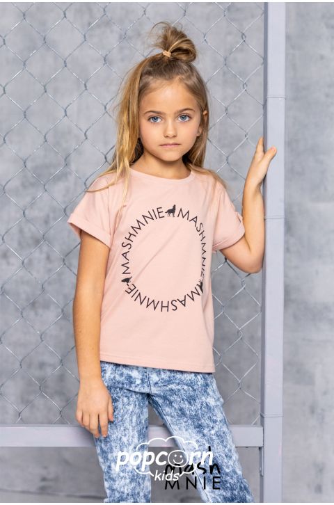 Dievčenské tričko pink Mash Mnie