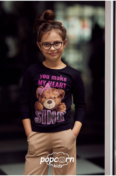 Dievčenské tričko SING MałaMi